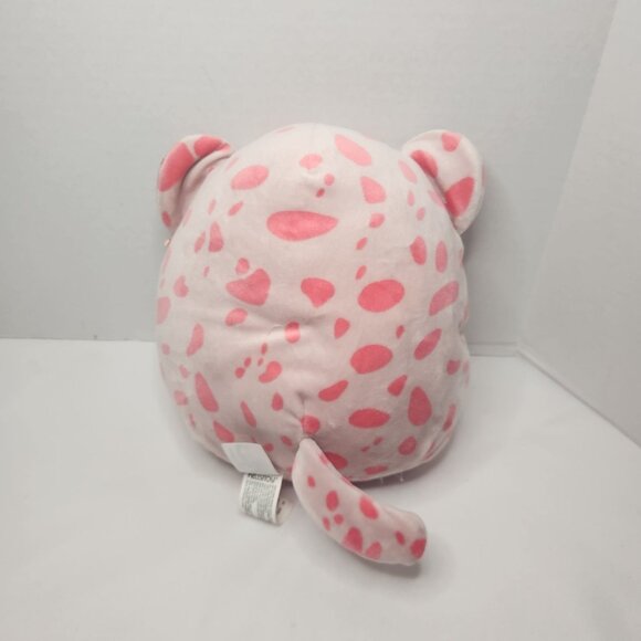 Pink Leopard Squishmallows Plush Toy 8" Soft & Cuddly Stuffed Animal Collectible - Picture 3 of 5